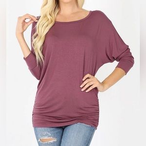 3/4 sleeve top